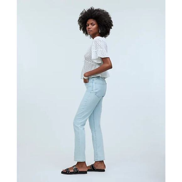 Madewell The Perfect Vintage Jeans High Rise Tapered Leg Chestnut Wash NWT 31 - Picture 3 of 12